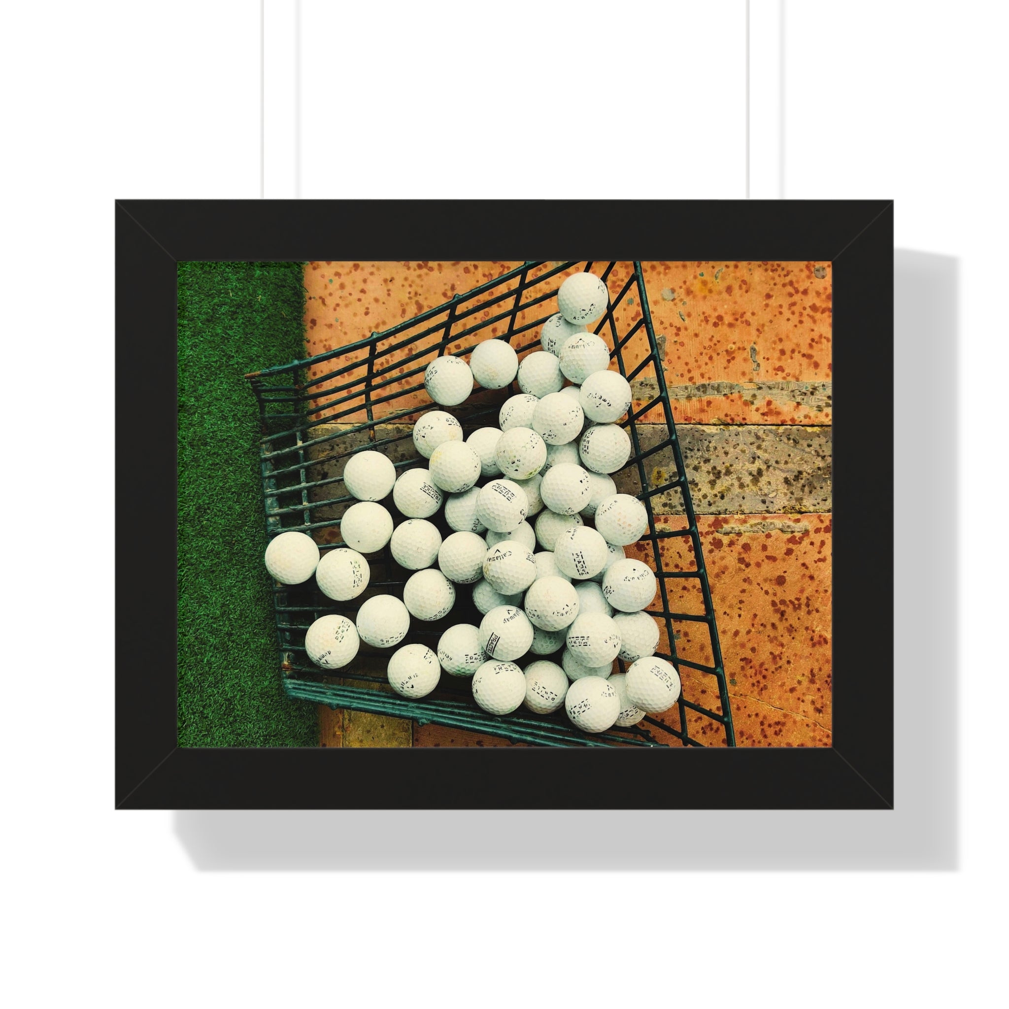 "Driving Range Balls" - Golf Wall Art