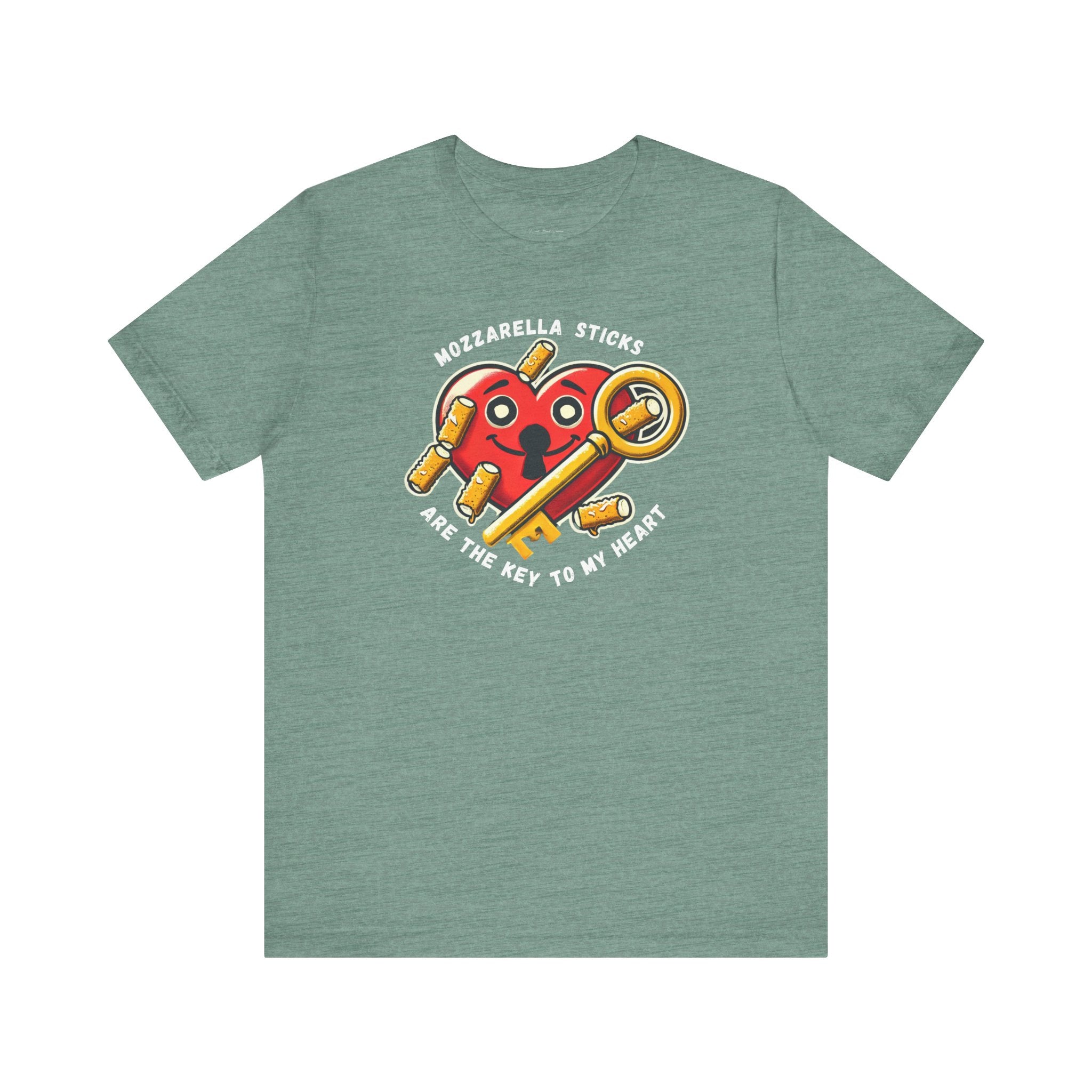 "Mozzarella Sticks Are The Key To My Heart" - Mozzarella Sticks Shirt