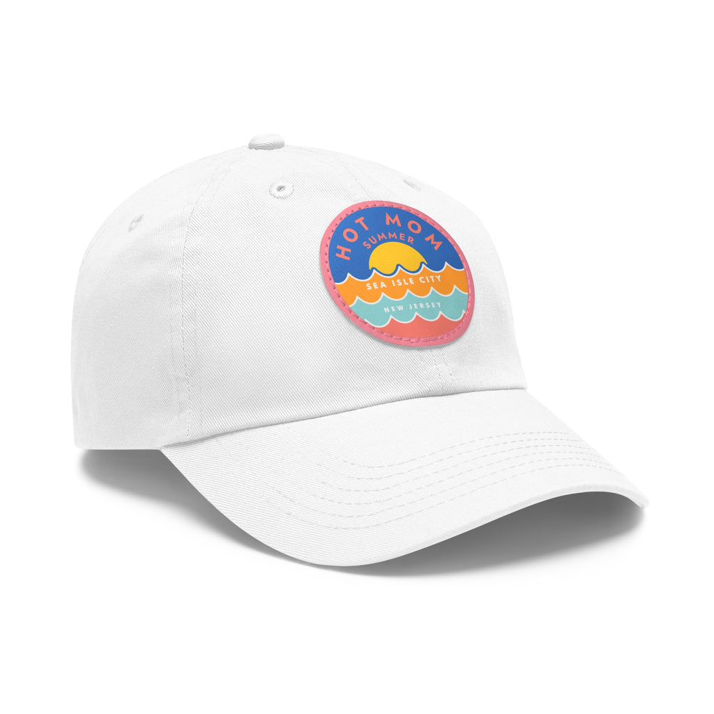 Hot Mom Summer Hat- Sea Isle City, New Jersey - Dad Bod Summer