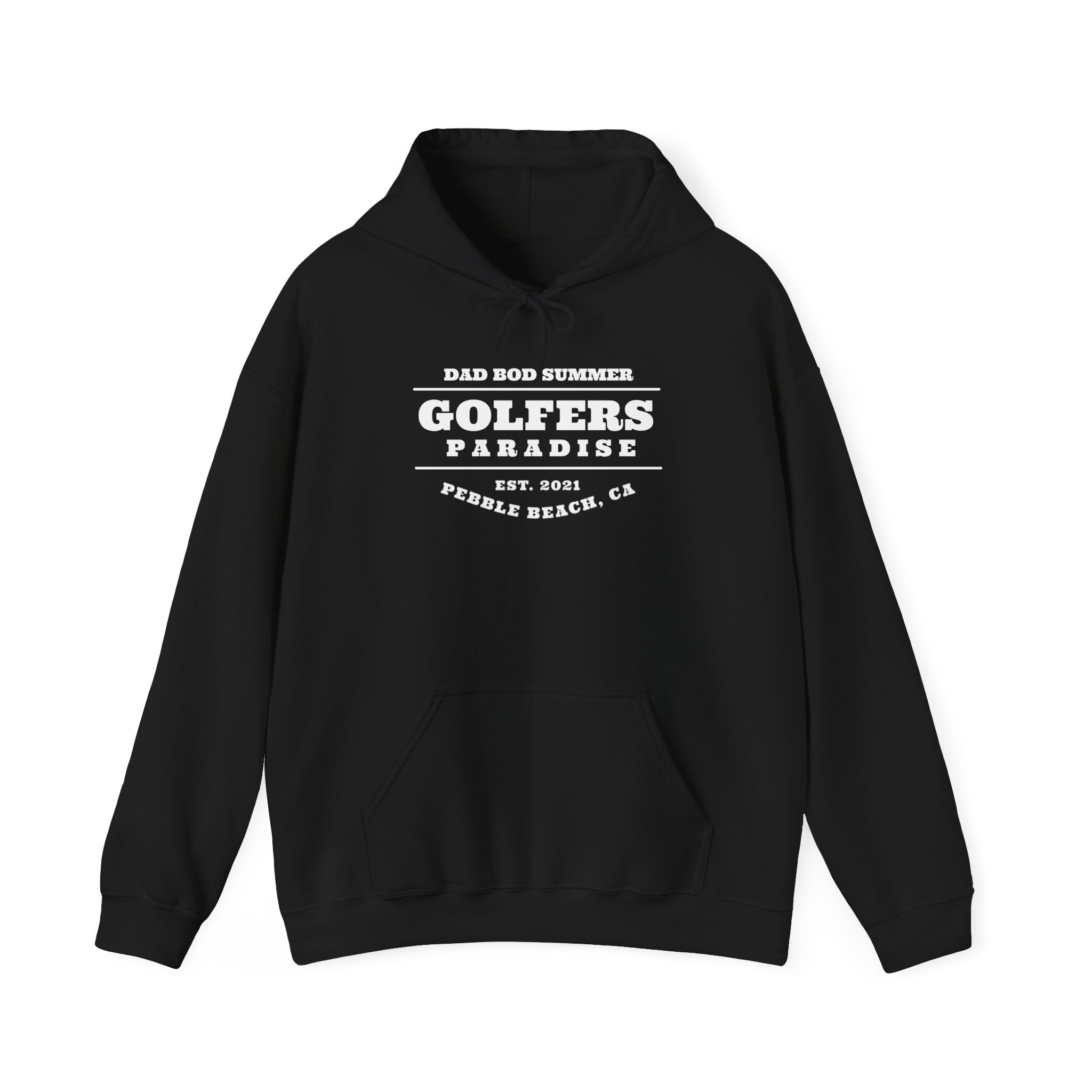 "Pebble Beach Golfers Paradise" - Golf Hoodie