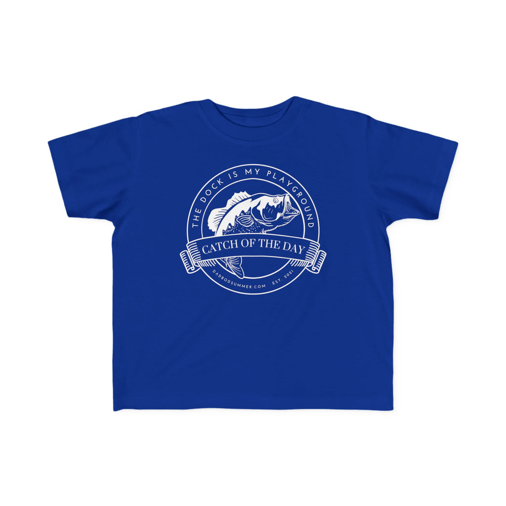The Dock Is My Playground | Toddler Fishing Shirt