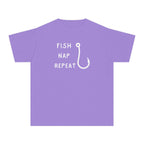 Fish Nap Repeat | Kids Fishing Shirt