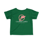 "Casting Lines And Taking Naps" Infant Fishing Shirt