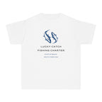 Lucky Catch Fishing Charter | Kids Fishing Shirt