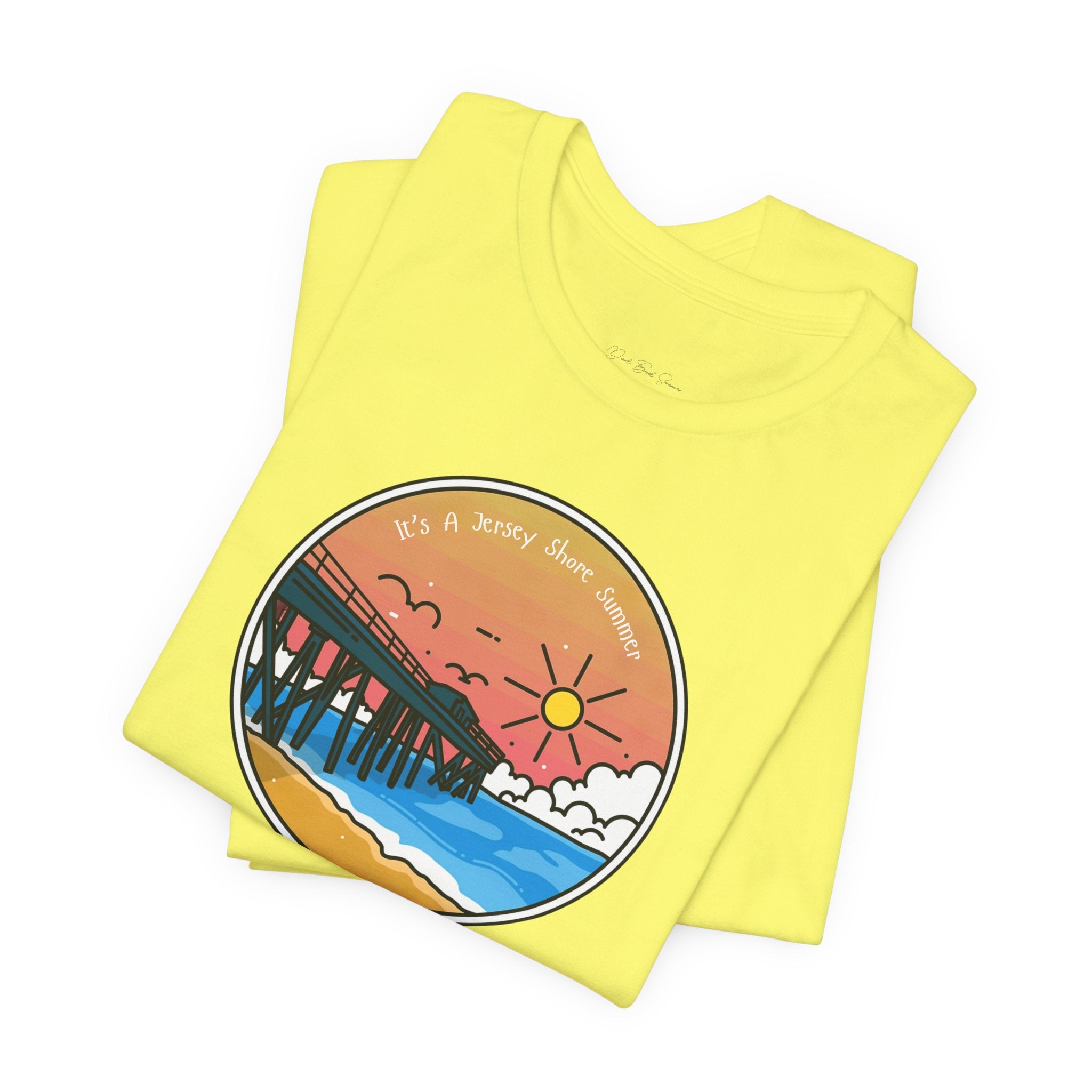 "It's A Jersey Shore Summer" - Beach T Shirt