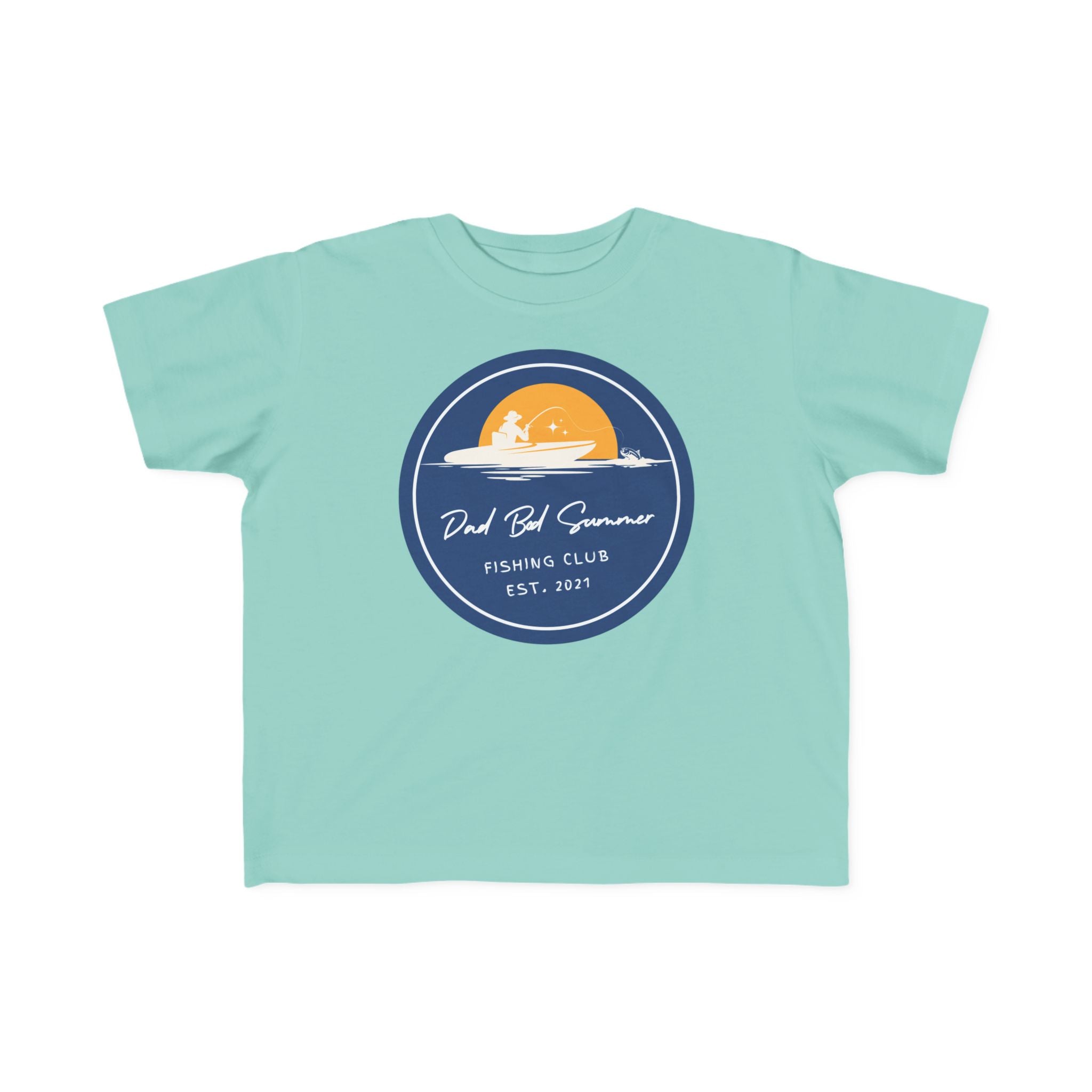 Dad Bod Summer Fishing Club | Toddler Fishing Shirt