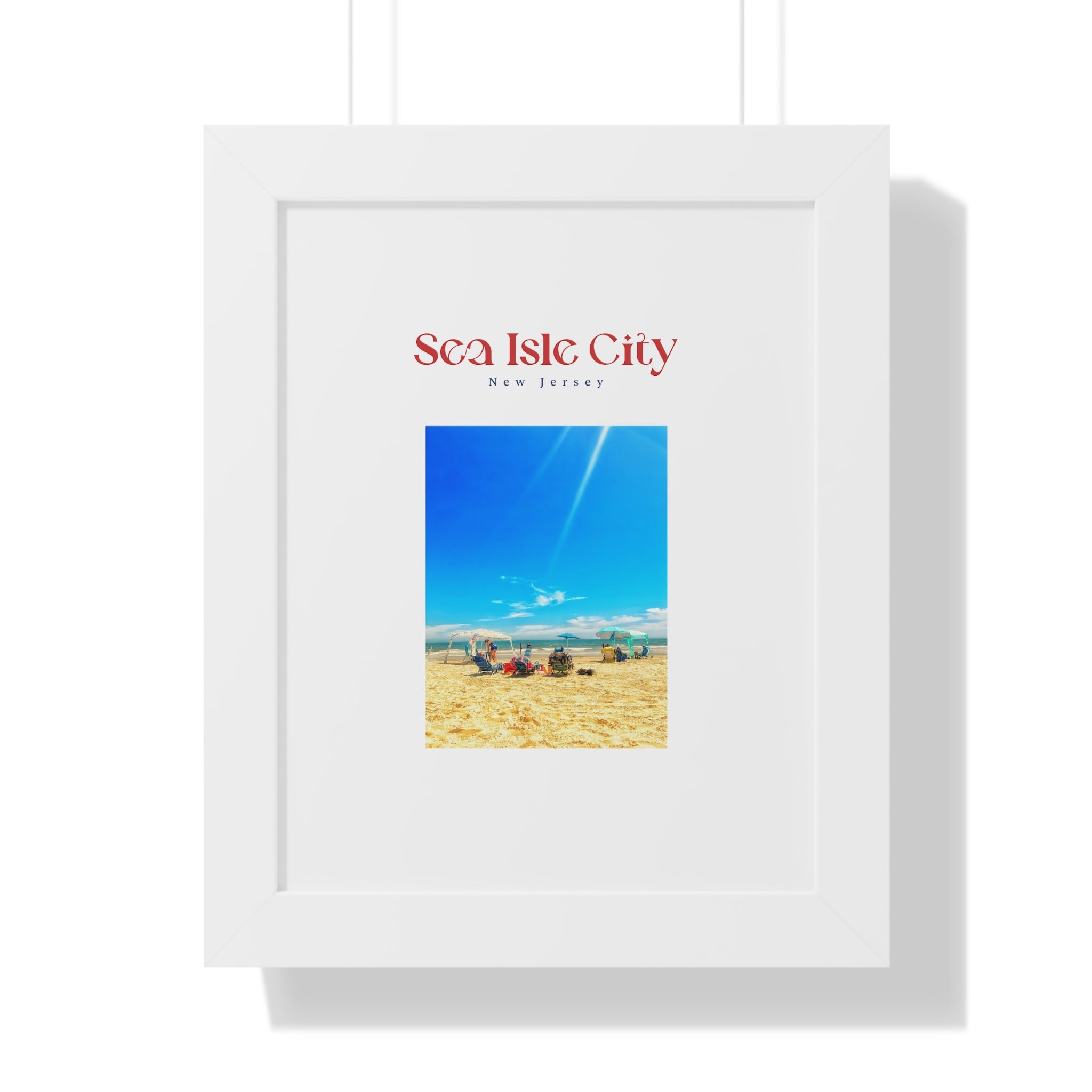 45th Street Beach - Sea Isle City Wall Art - Beach House Wall Art - Sea Isle City