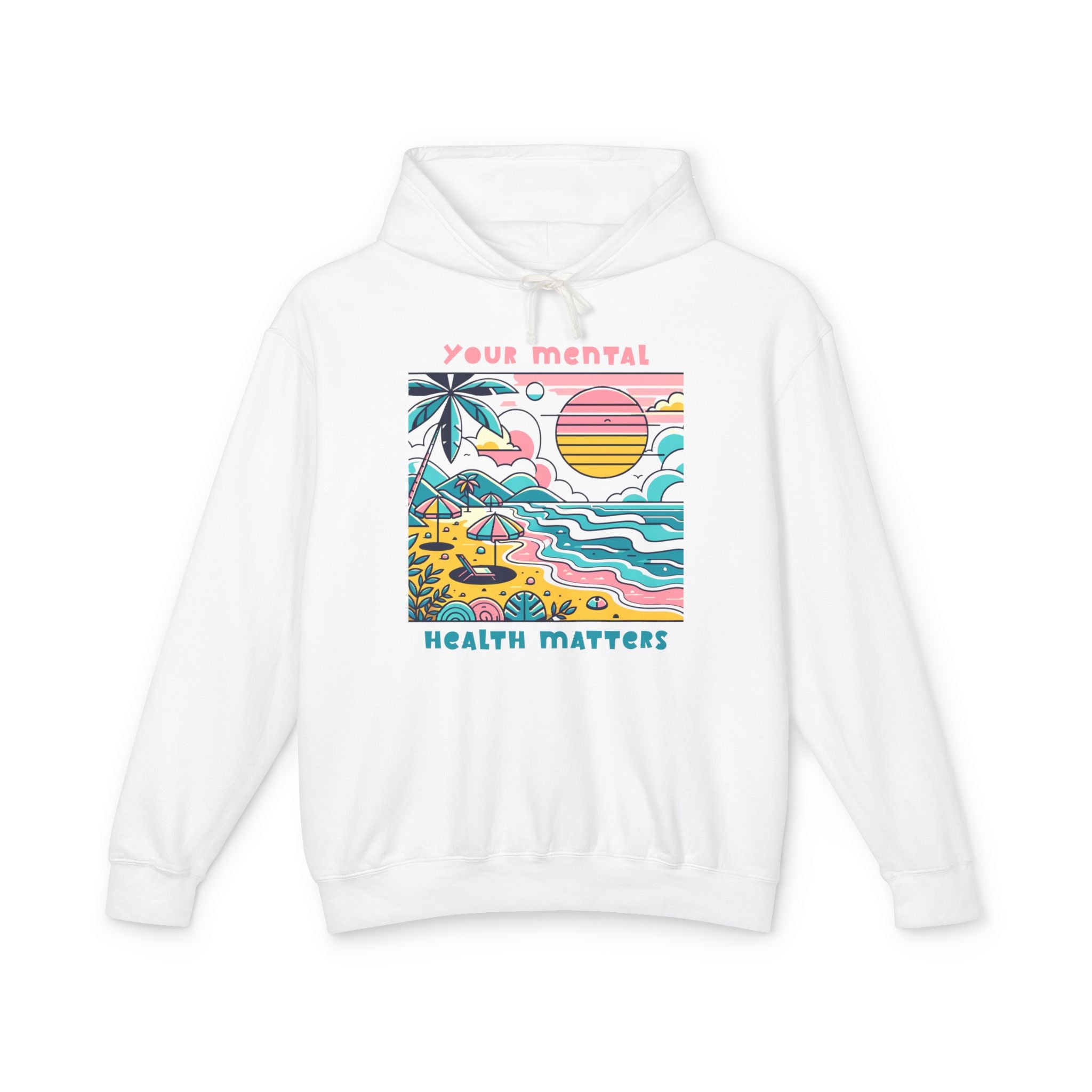 Your Mental Health Matters Sweatshirt, Beach Theme | Mental Health Sweatshirt