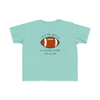 "Watching Football With My Dad" - Toddler Football Shirt