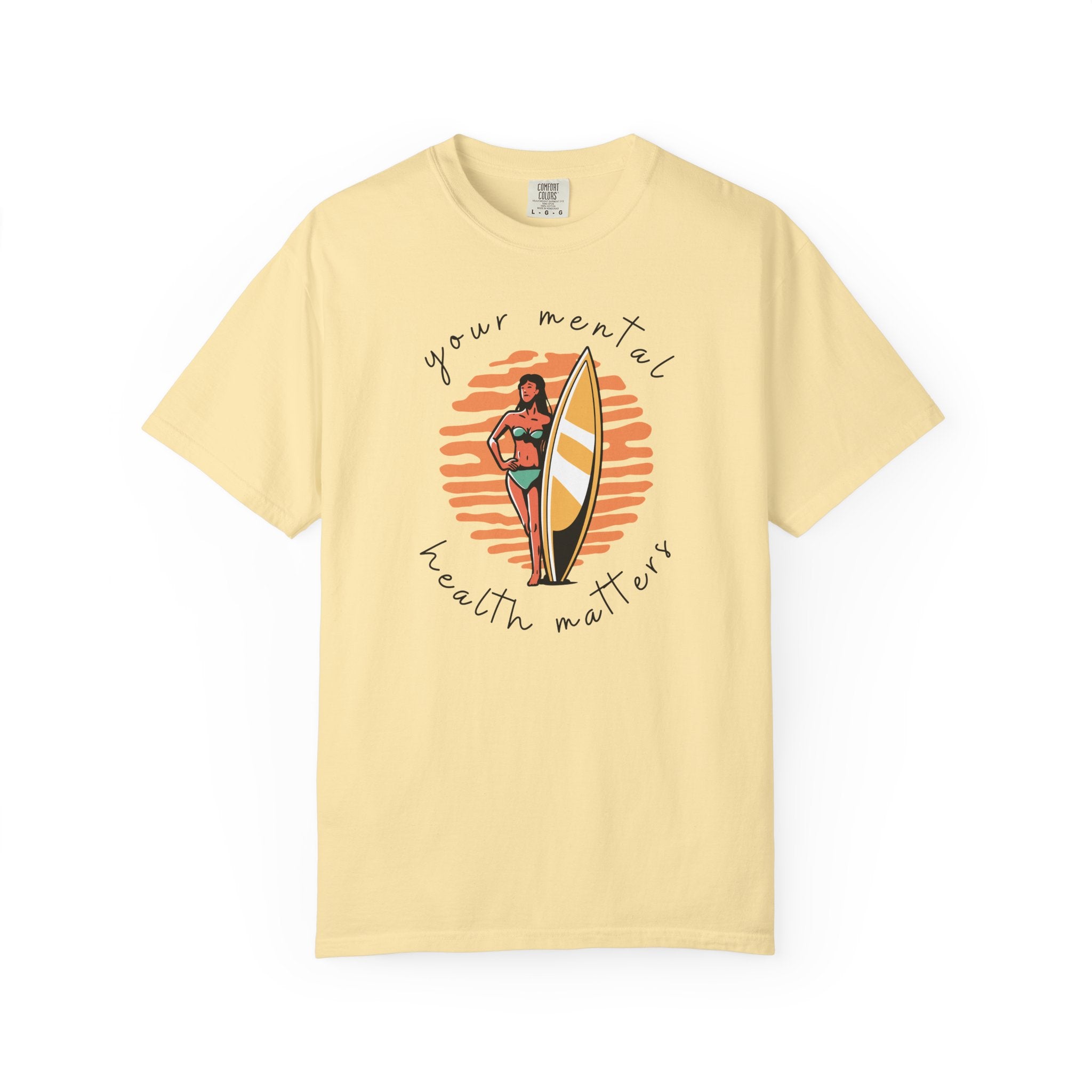 Your Mental Health Matters Shirt, Surfing Theme | Mental Health Shirts