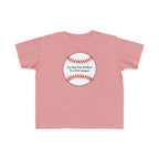 "My Pop Pop Peaked in Little League" - Toddler Baseball Shirt