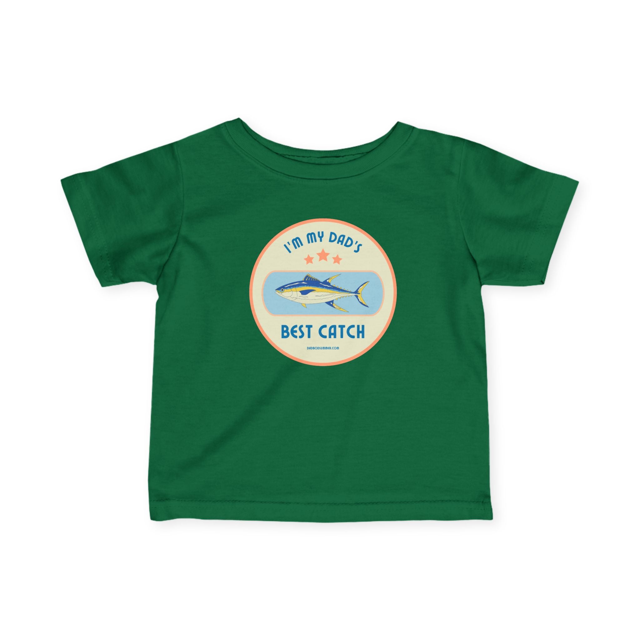 I'm My Dad's Best Catch | Baby Fishing Shirts
