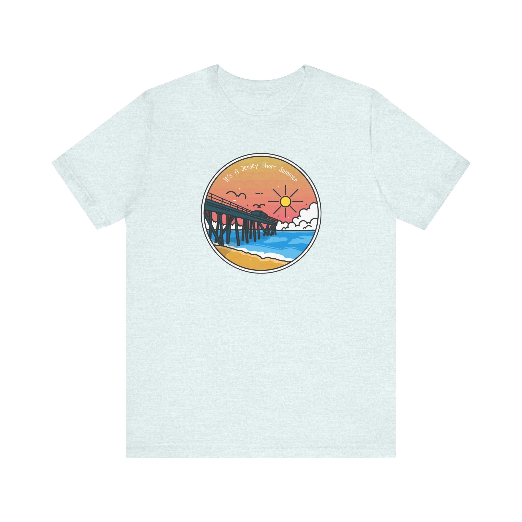 "It's A Jersey Shore Summer" - Beach T Shirt