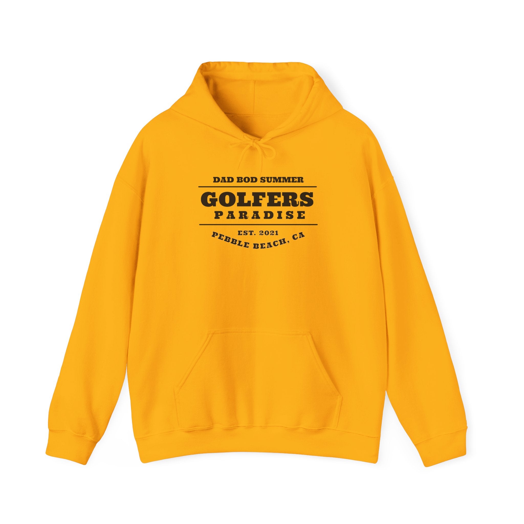 "Pebble Beach Golfers Paradise" - Golf Hoodie