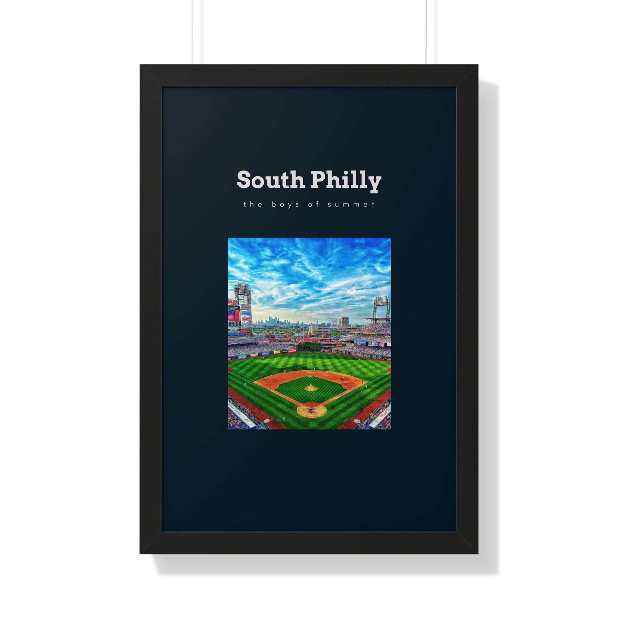 "The Boys Of Summer" Philadelphia Wall Art - Philadelphia Phillies Wall Art -  Philadelphia Sports Wall Art
