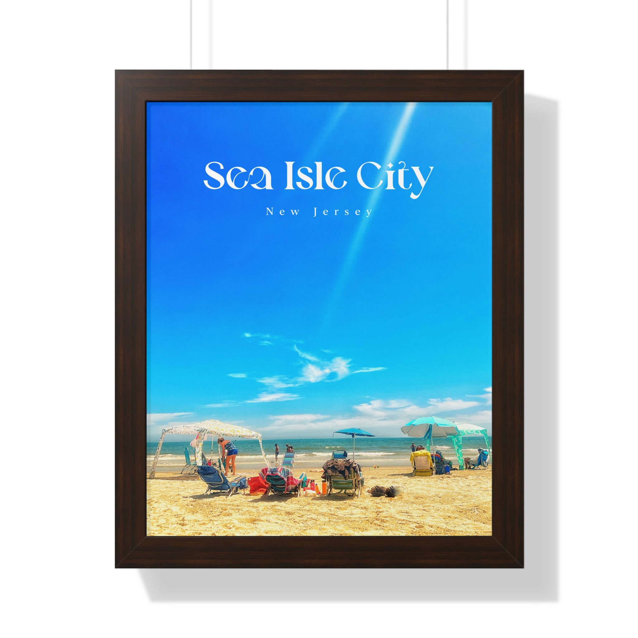 Sea Isle City Wall Art - Beach House Wall Art - Beach Wall Art - Sea Isle City