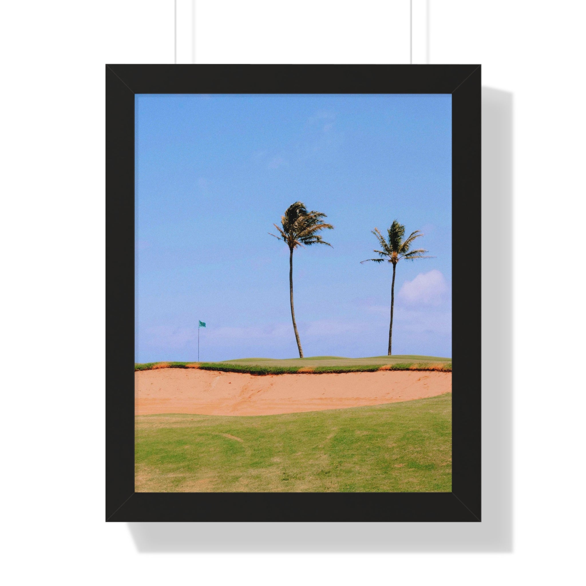 "Beach Golf Course" - Golf Wall Art