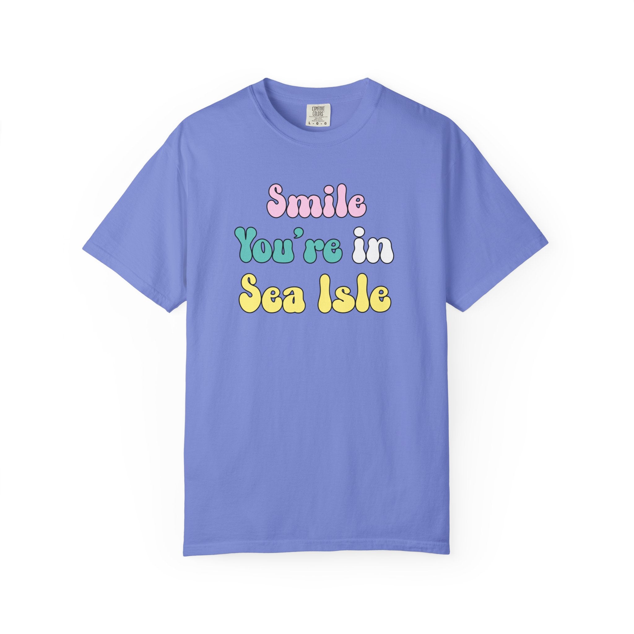 "Smile You're In Sea Isle" - Beach T Shirts
