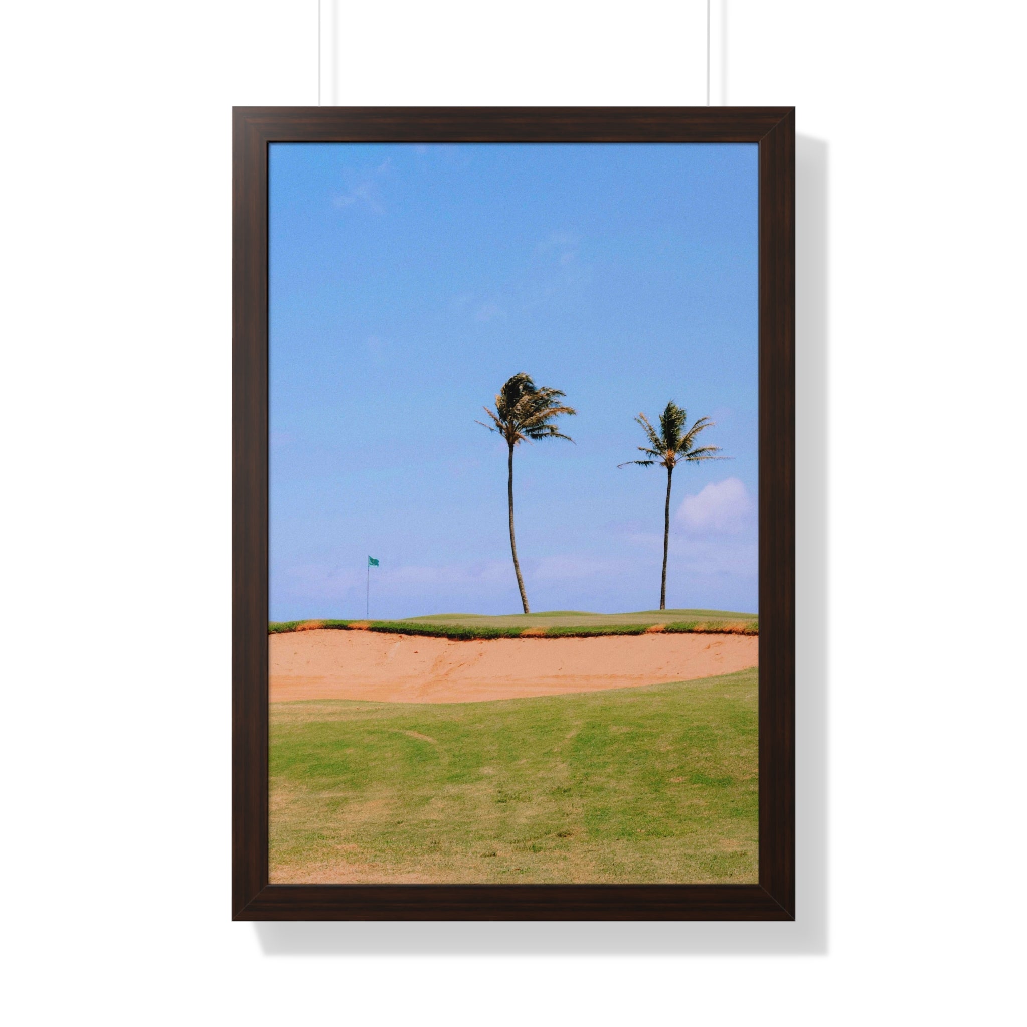 "Beach Golf Course" - Golf Wall Art