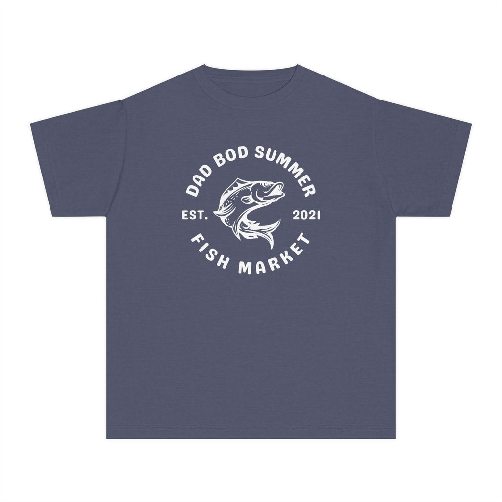 Dad Bod Summer Fish Market | Kids Fishing Shirt