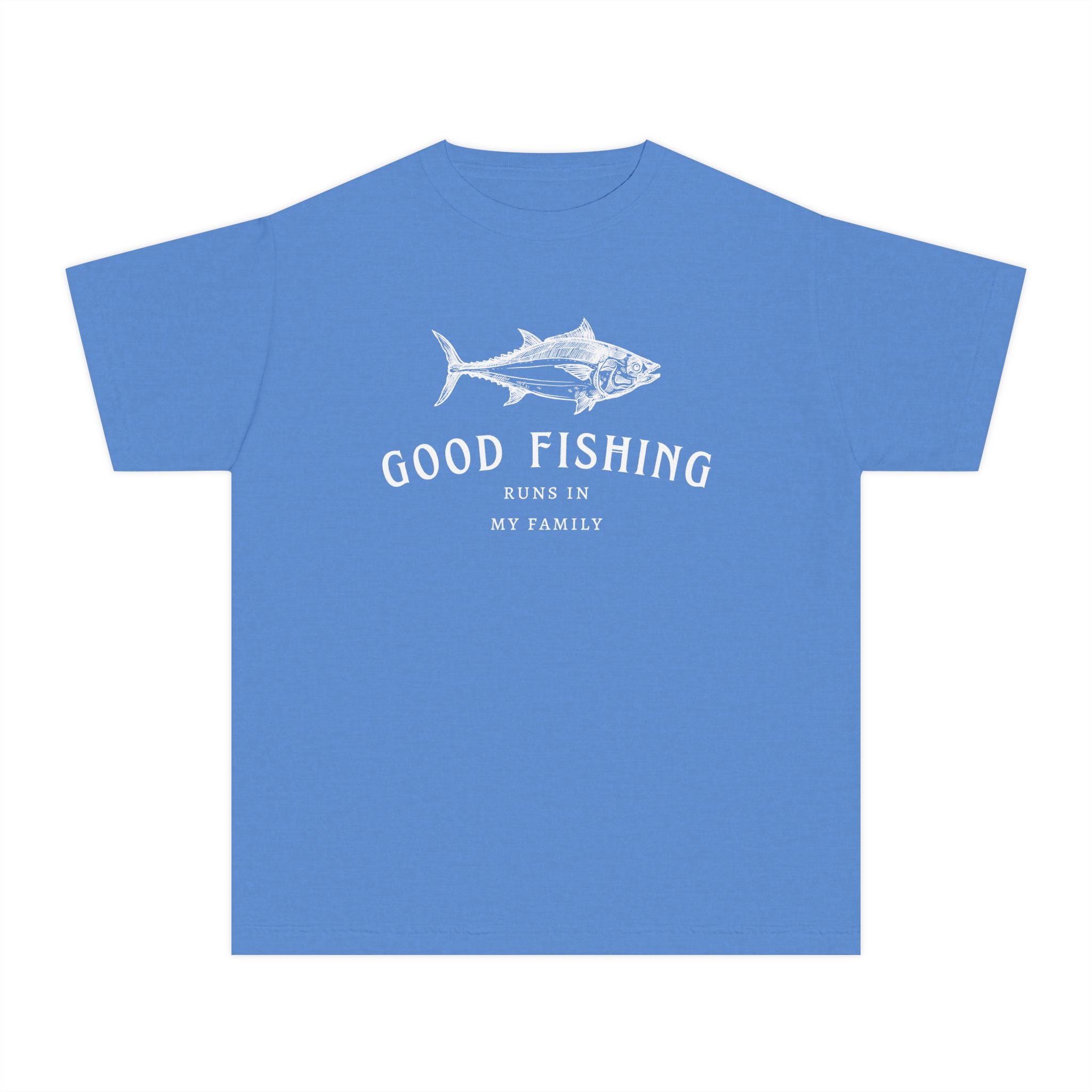 Good Fishing Runs In My Family | Kids Fishing Shirt