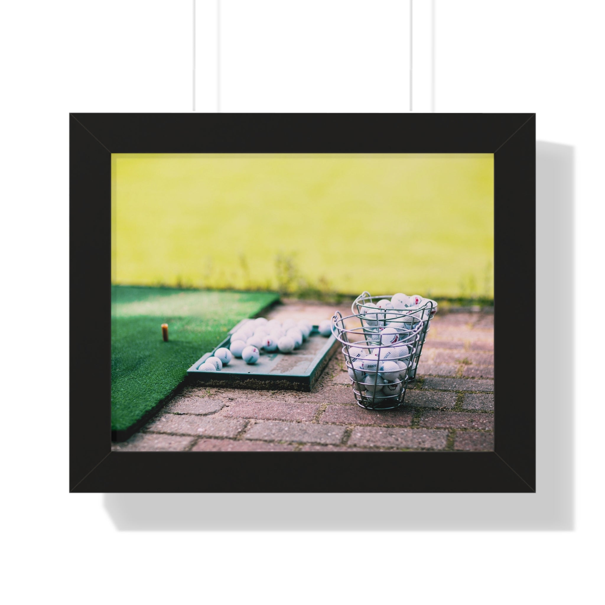 "A Day At The Driving Range" - Golf Wall Art