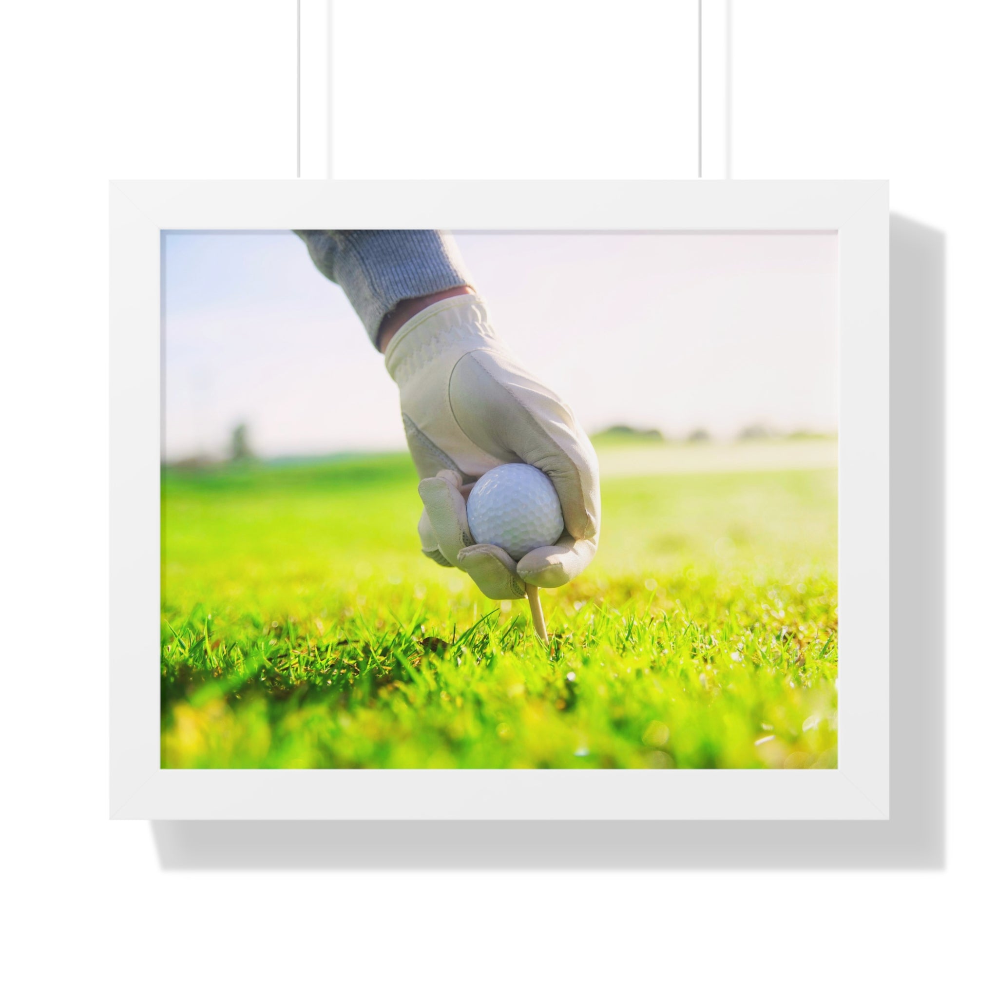 "Teeing Off" - Golf Wall Art