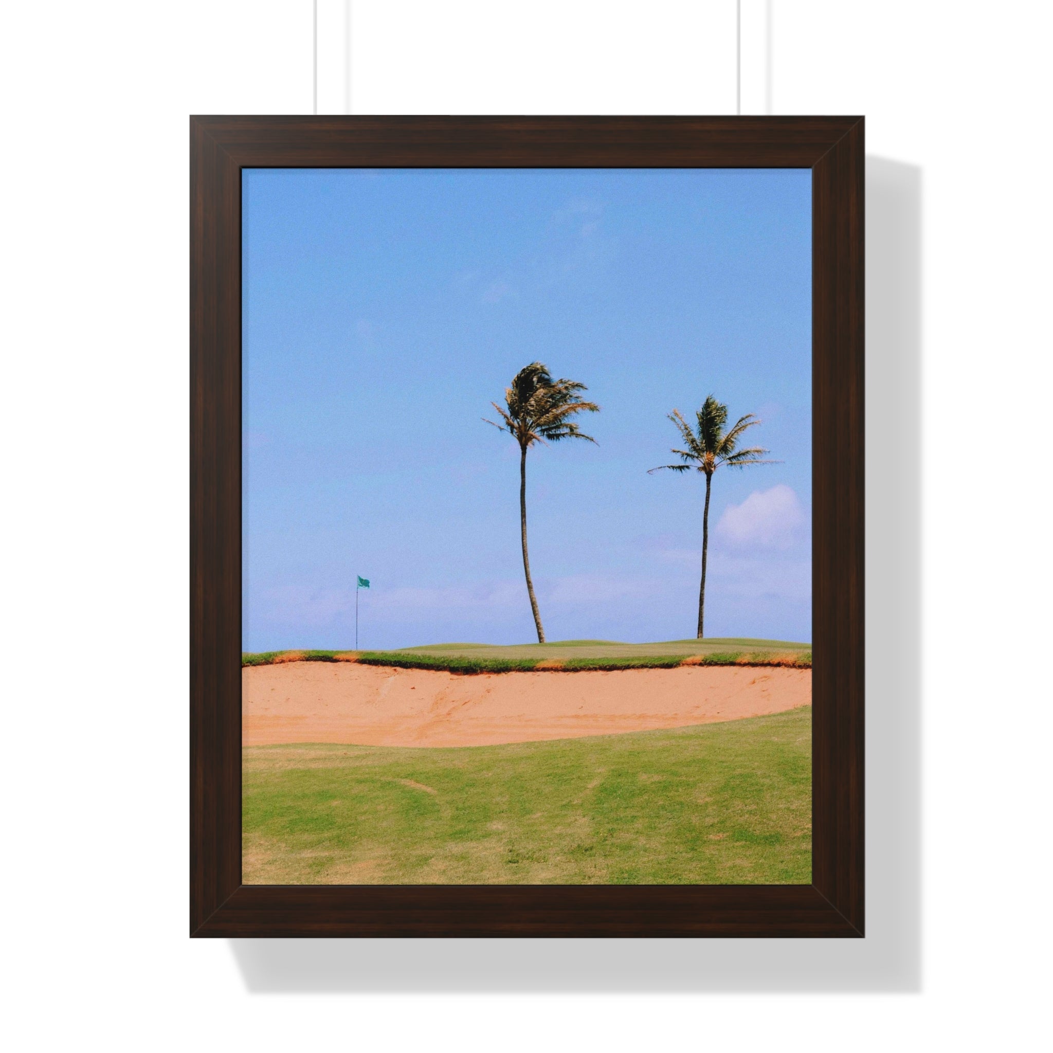 "Beach Golf Course" - Golf Wall Art