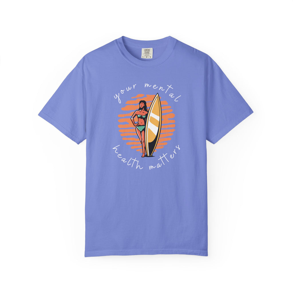 Your Mental Health Matters Shirt, Surfing Theme | Mental Health Shirts