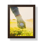 "First Shot Of The Day" - Golf Wall Art