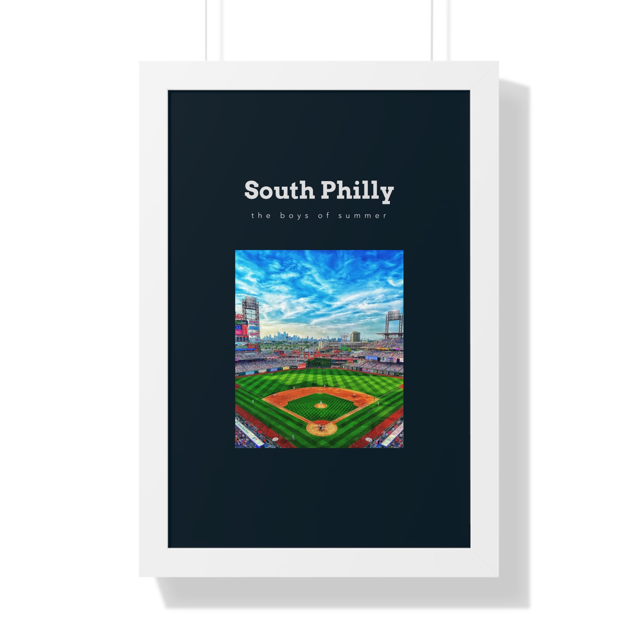 "The Boys Of Summer" Philadelphia Wall Art - Philadelphia Phillies Wall Art -  Philadelphia Sports Wall Art