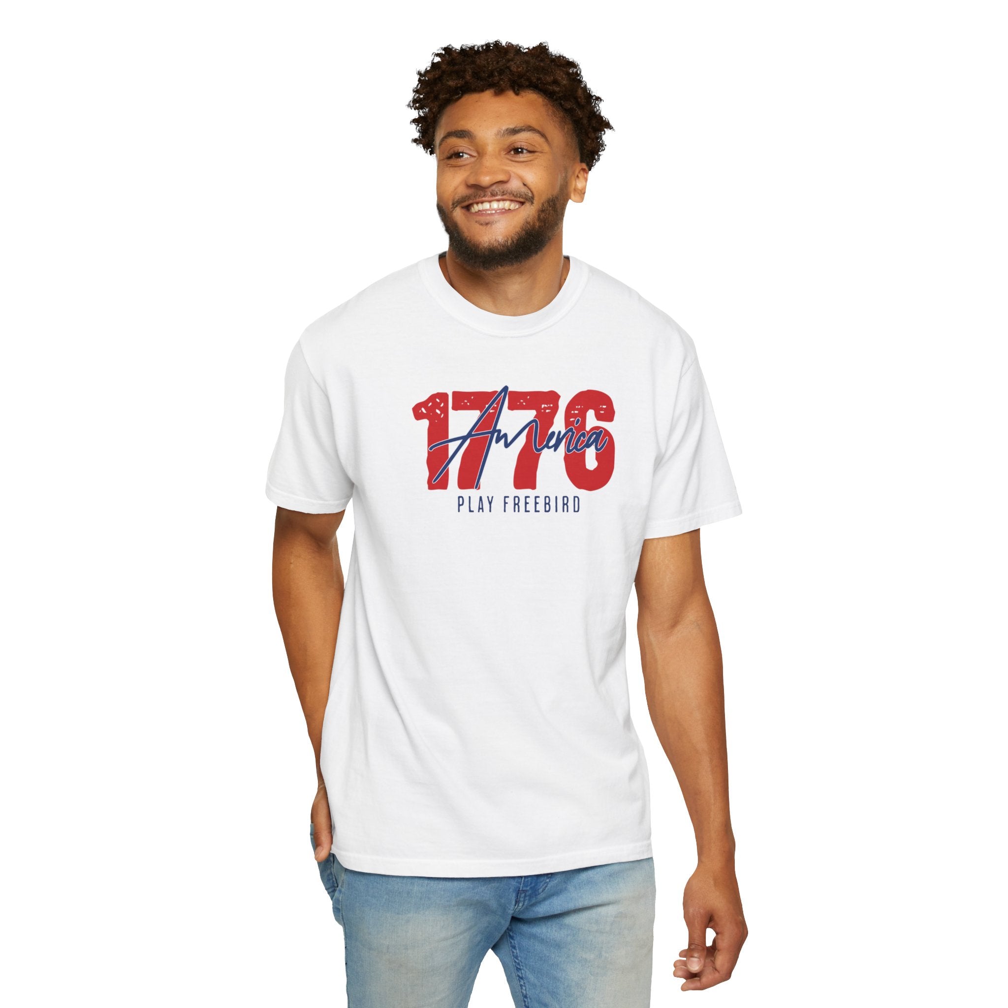 "1776 America Play Freebird" - America Shirt