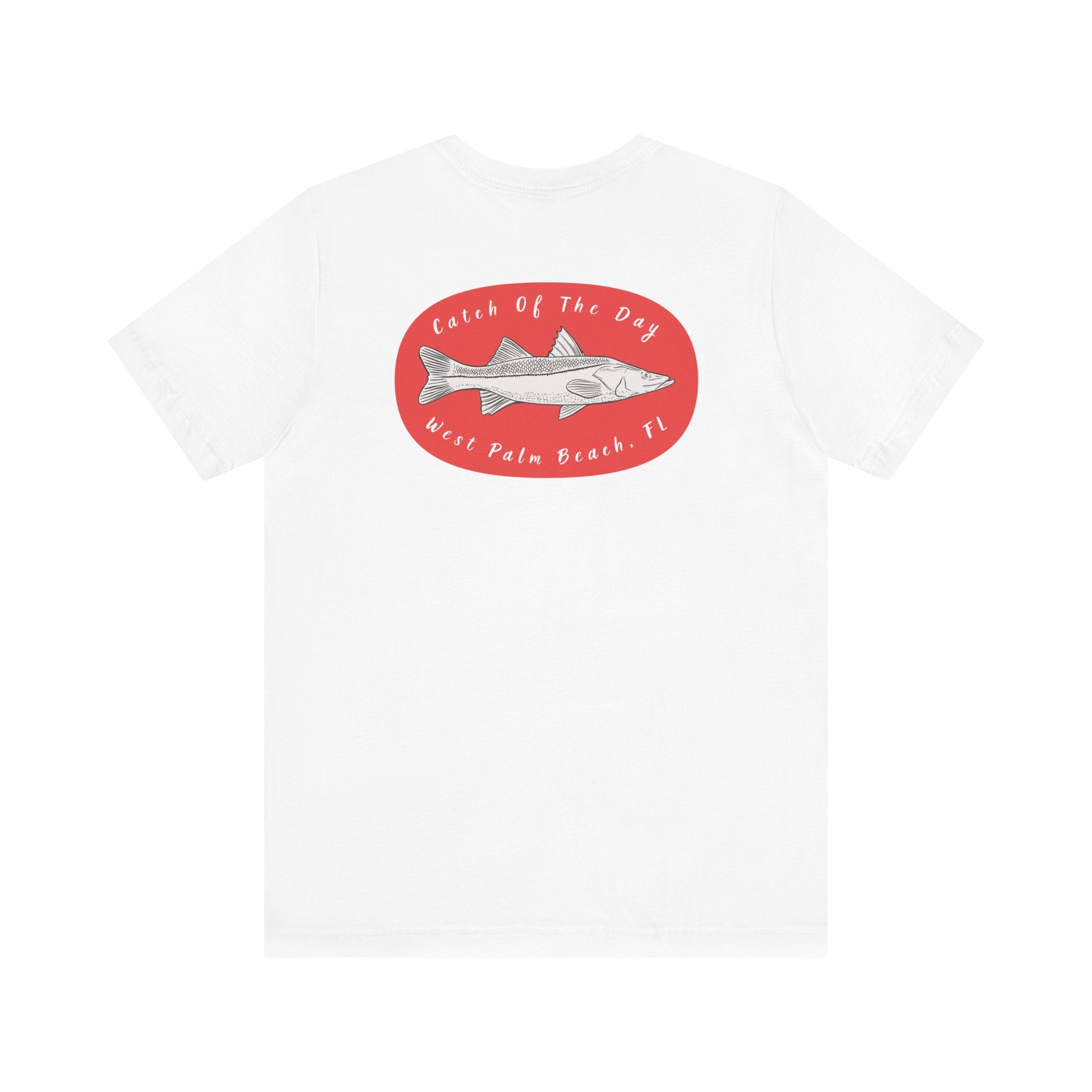 "West Palm Beach, Fishing Catch Of The Day" - Fishing T Shirts