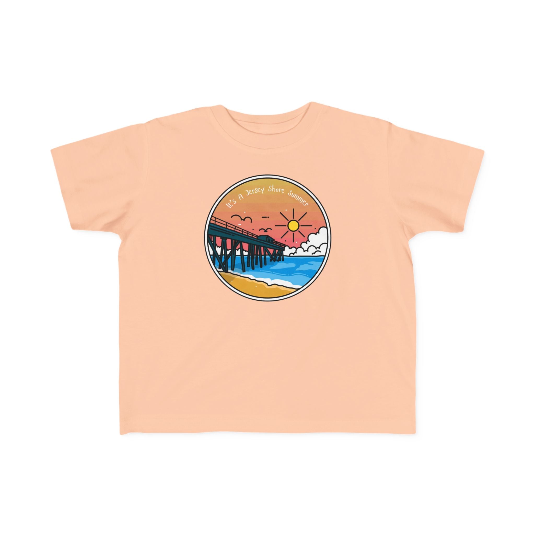 "It's A Jersey Shore Summer" - Toddler Beach Shirts