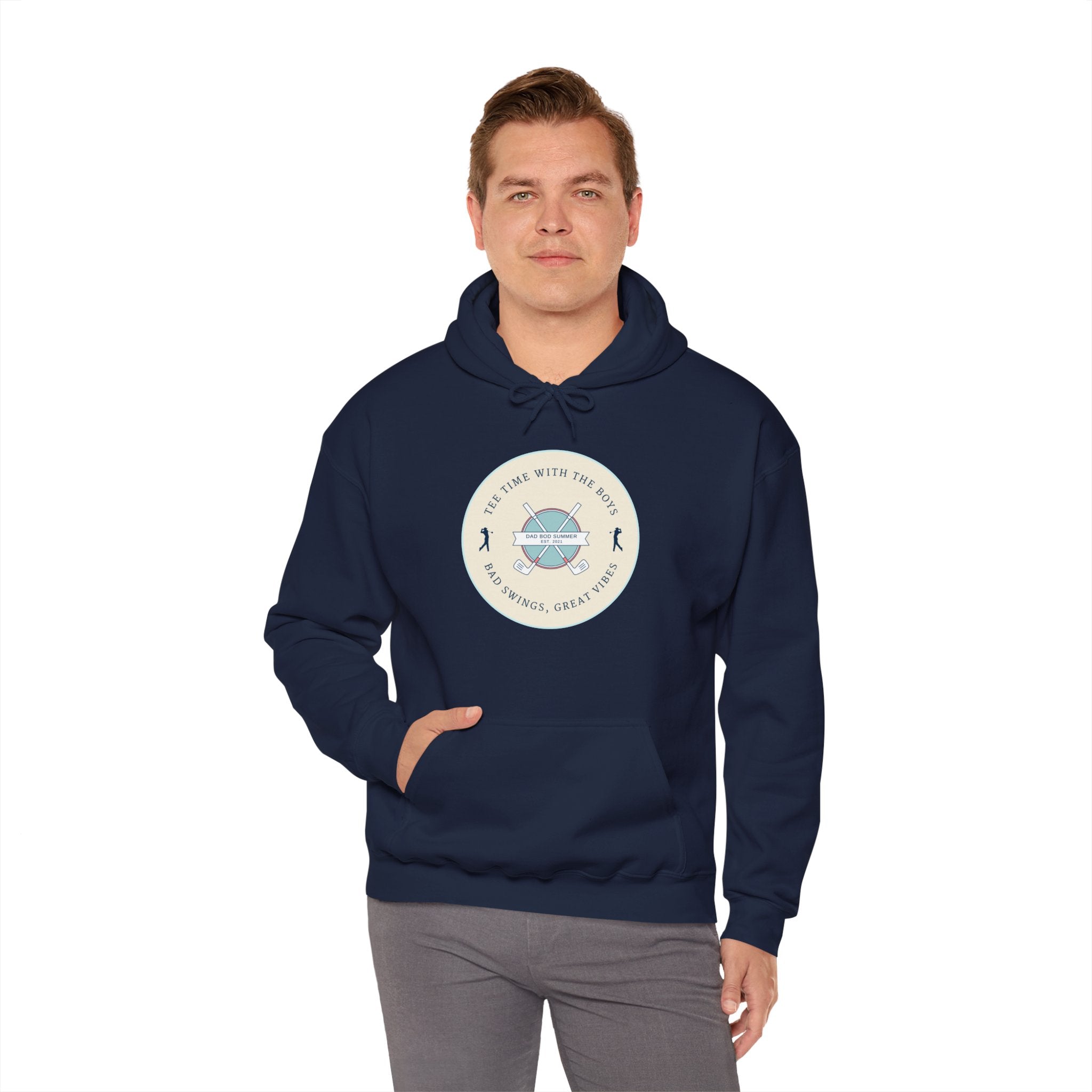 "Bad Swings, Good Vibes" - Golf Hoodie