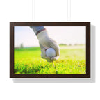 "Teeing Off" - Golf Wall Art