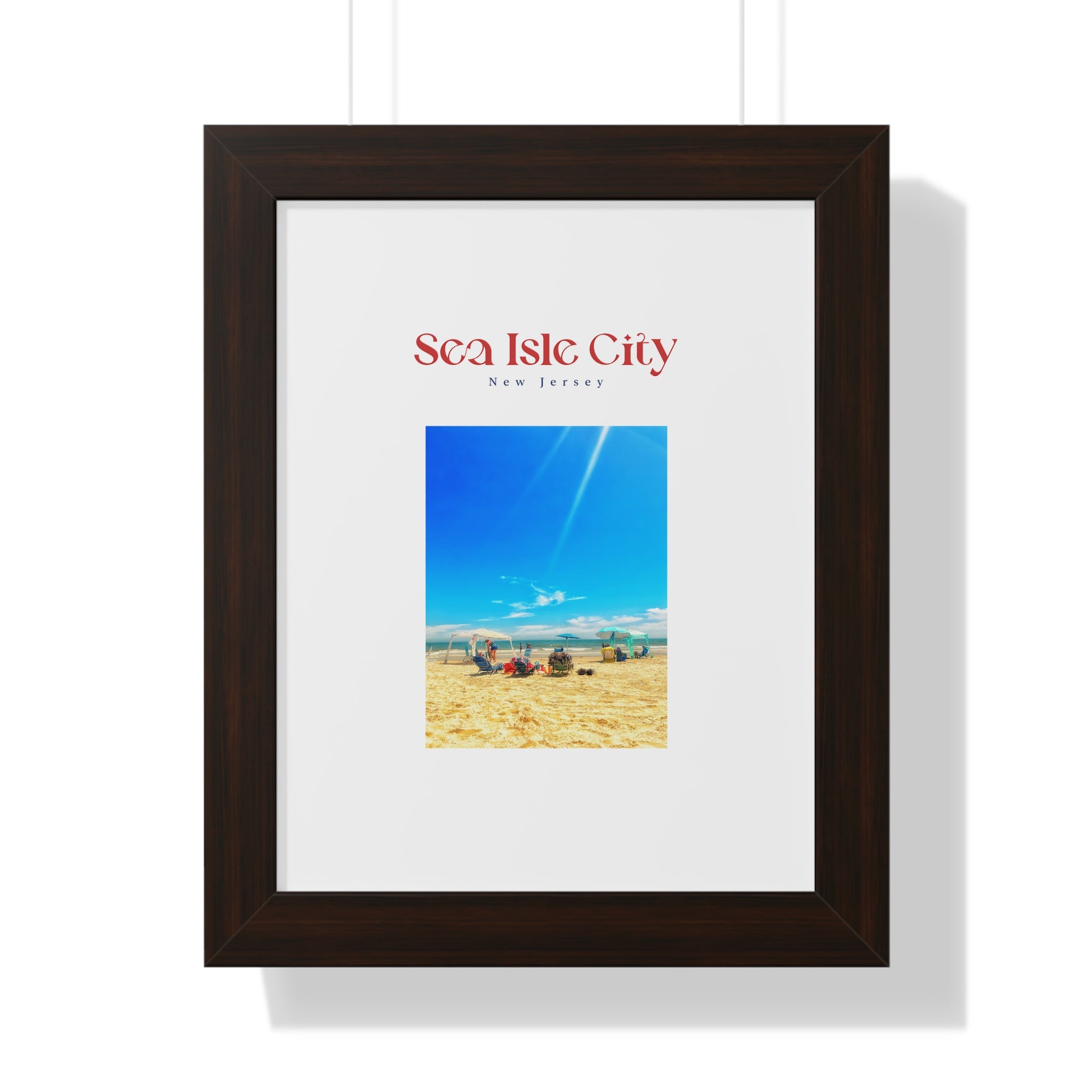 45th Street Beach - Sea Isle City Wall Art - Beach House Wall Art - Sea Isle City