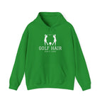 "Women's Golf Hoodie: Golf Hair Don't Care" - Golf Hoodie