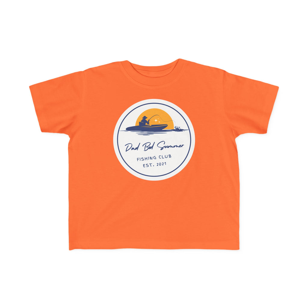 Dad Bod Summer Fishing Club | Toddler Fishing Shirt