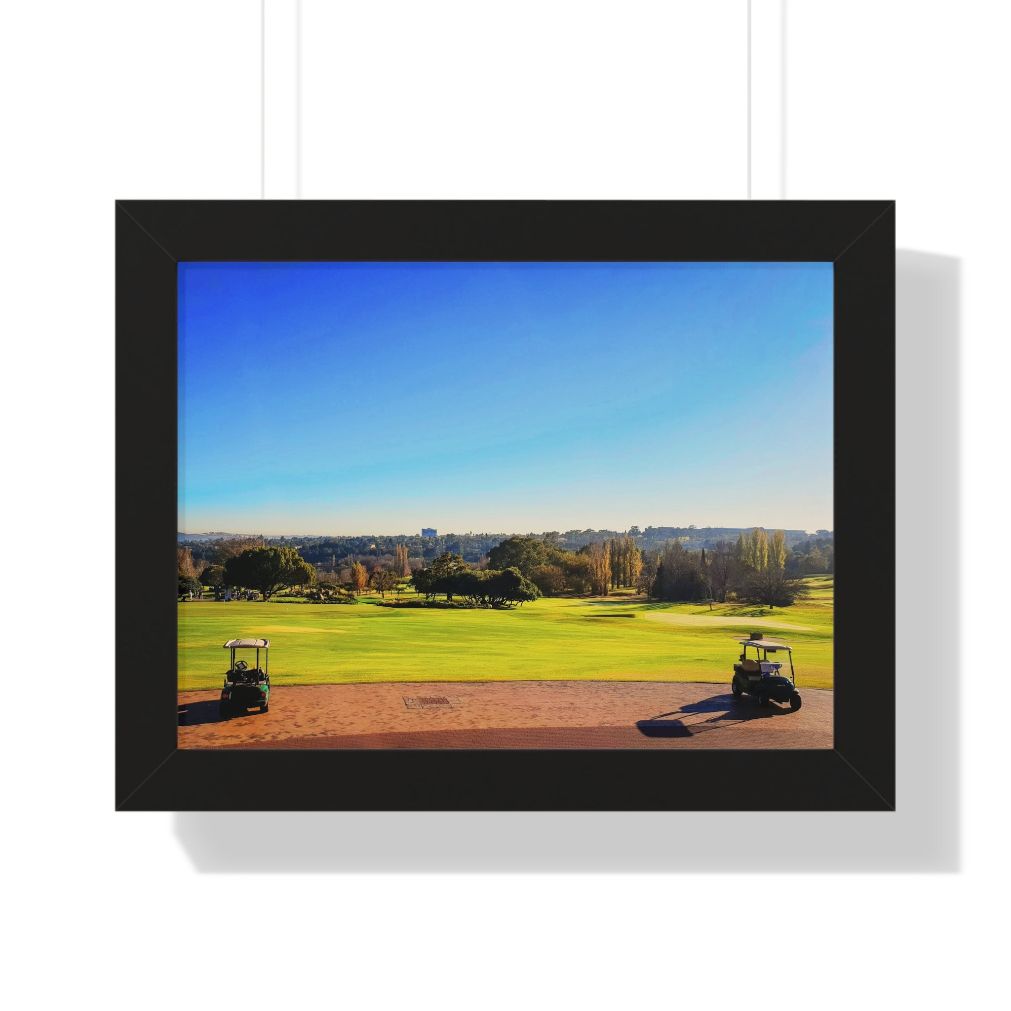 "A Beautiful Day To Play 18 Holes" - Golf Wall Art