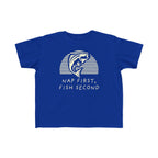 Nap First, Fish Second | Toddler Fishing Shirt