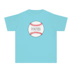 "My Dad Peaked in Little League" - Kids Baseball Shirts
