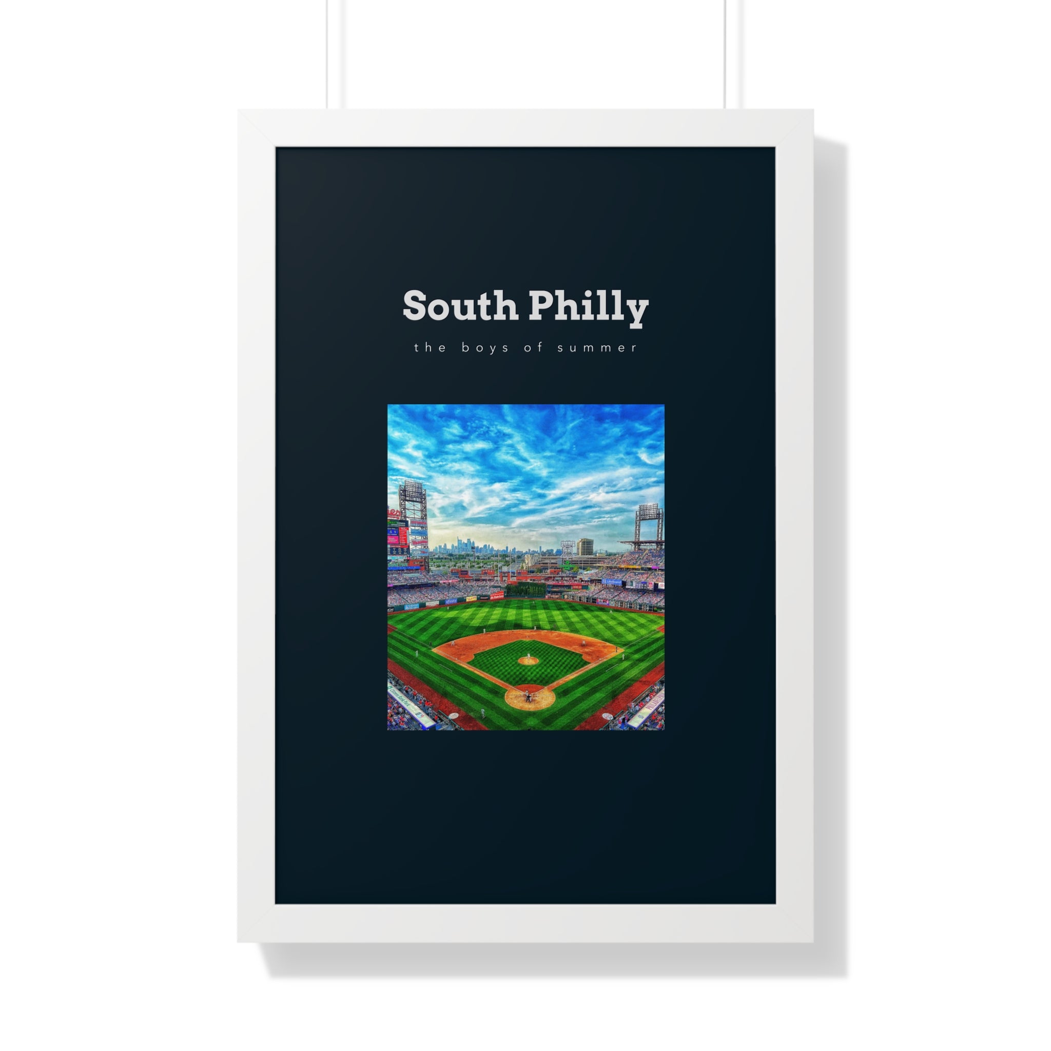 "The Boys Of Summer" Philadelphia Wall Art - Philadelphia Phillies Wall Art -  Philadelphia Sports Wall Art