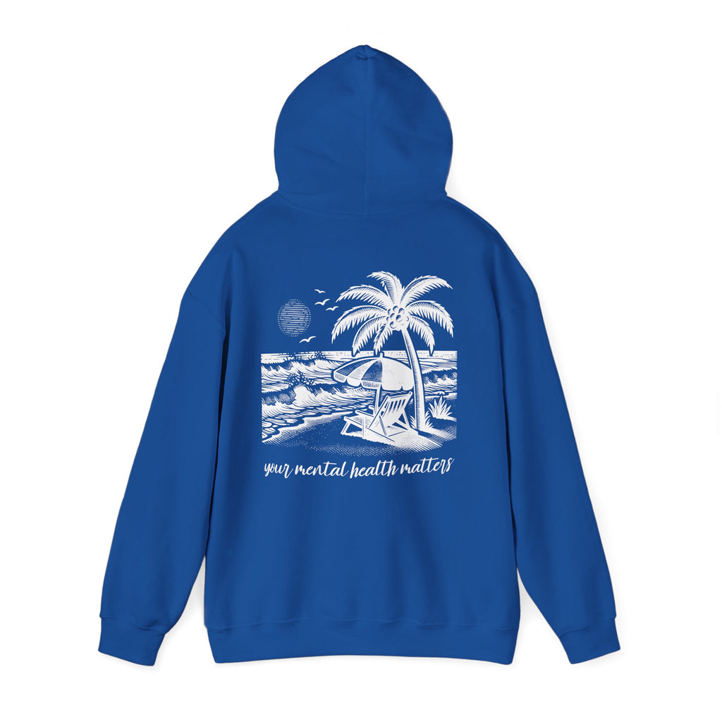 Mental Health Beach Day | Mental Health Hoodies