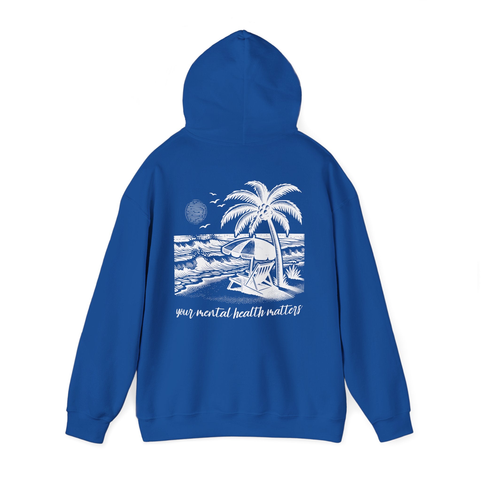 Mental Health Beach Day | Mental Health Hoodies