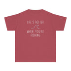 Life's Better When You're Fishing | Kids Fishing Shirt