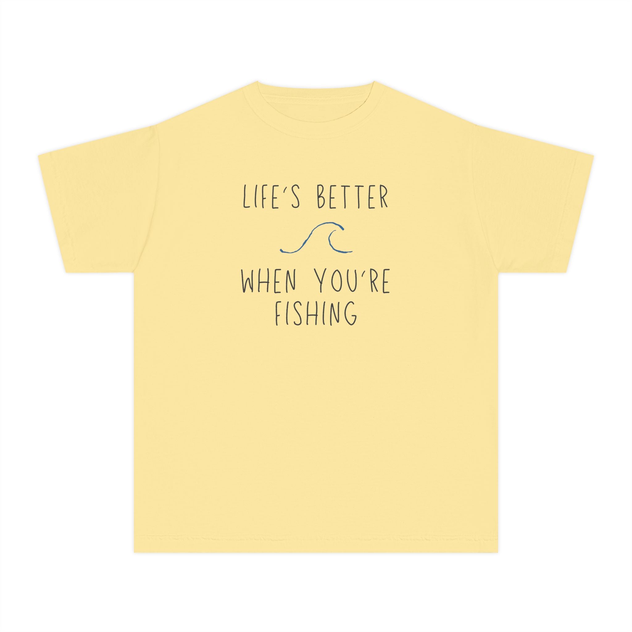 Life's Better When You're Fishing | Kids Fishing Shirt