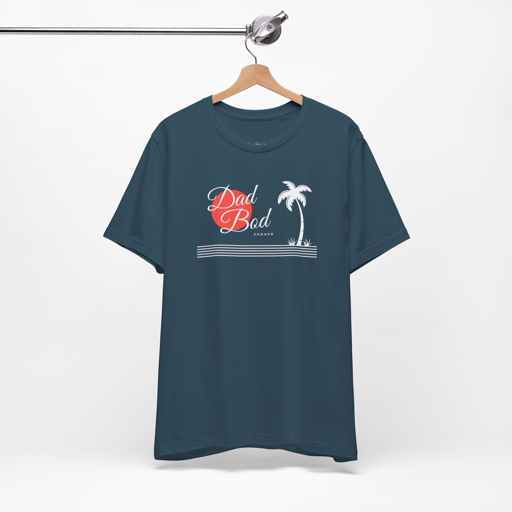 Dad Bod Summer Beach Tee - Palm Tree Shirt