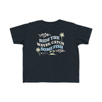 Ride The Waves, Catch Some Fish | Toddler Fishing Shirt