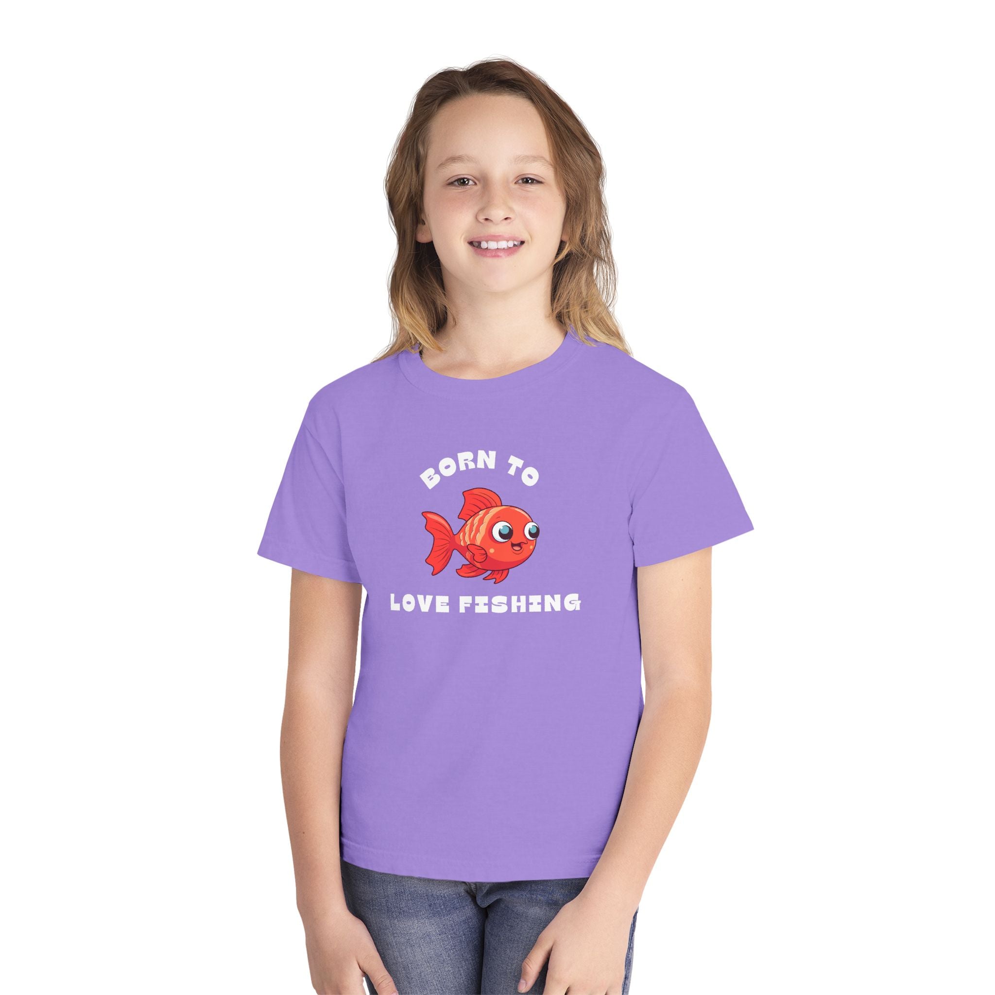 Born To Love Fishing | Toddler Fishing Shirt